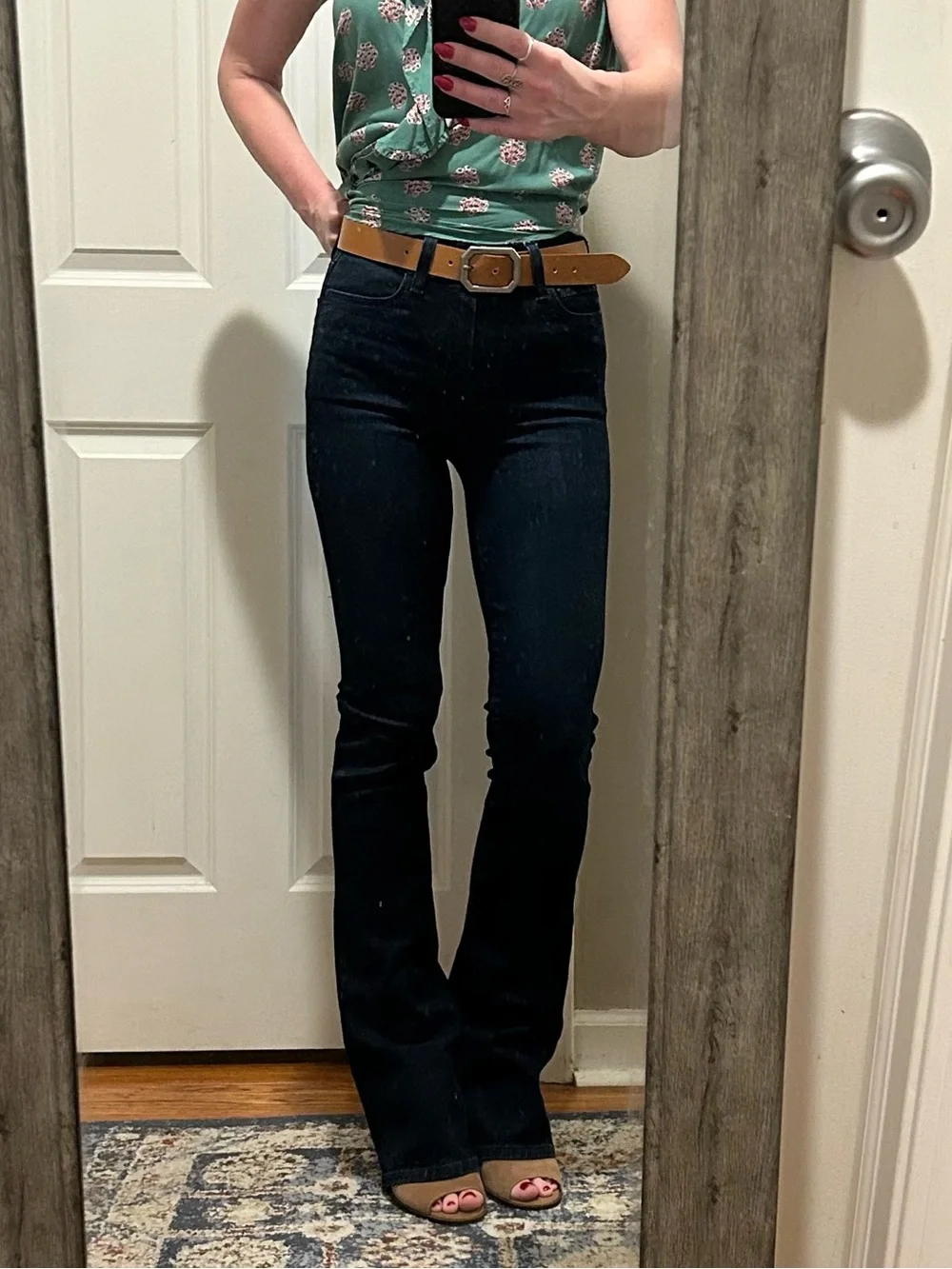 PAIGE Laurel Canyon High-Rise Bootcut Jeans - Picture 1 of 16